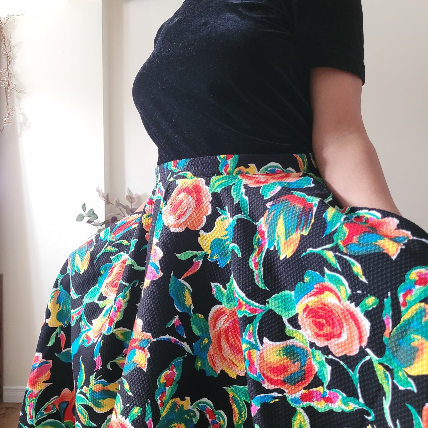 FLORA FULL CIRCLE SKIRT