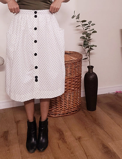 POLKA-DOT SKIRT